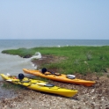 Ashore at the mouth of Chesapeake Bay